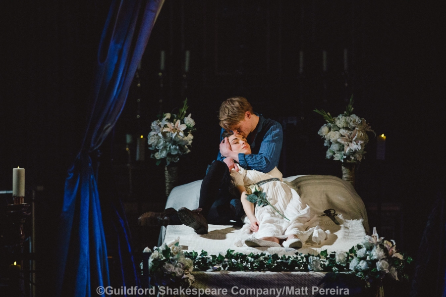 Romeo and Juliet, Lighting Design by Peter Harrison, Guildford Shakespeare Company, Holy Trinity Church, Guildford